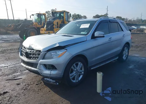 2013 Mercedes-Benz Ml 350 4Matic из США, поврежденный, VIN 4JGDA5HB7DA117717